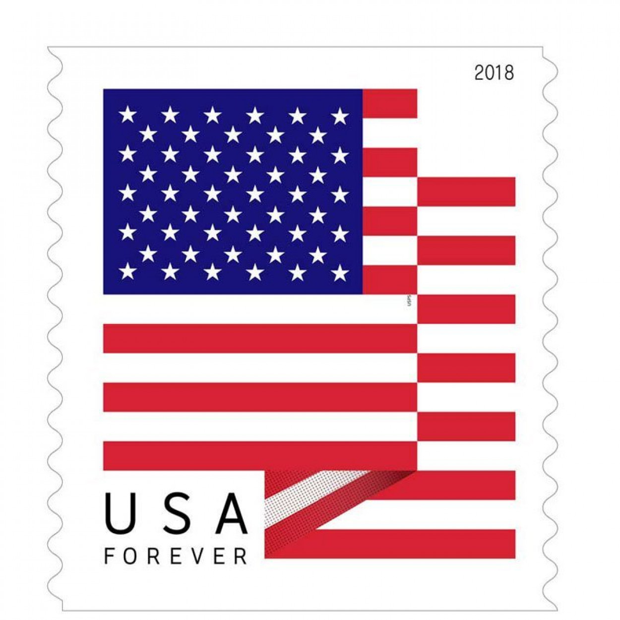 2018 U.S. Flag sheets Forever Stamps