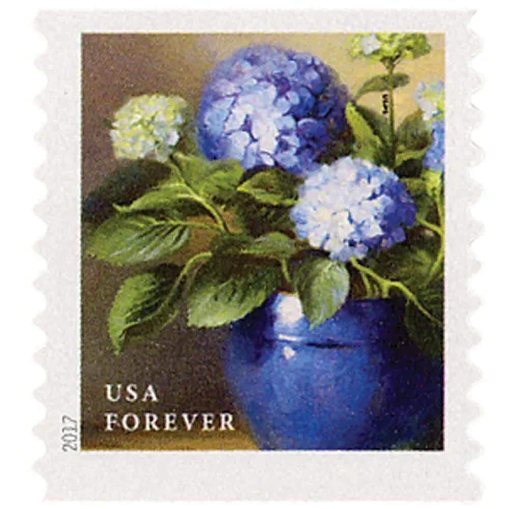 (2017) USPS Flowers from The Garden Forever Stamps