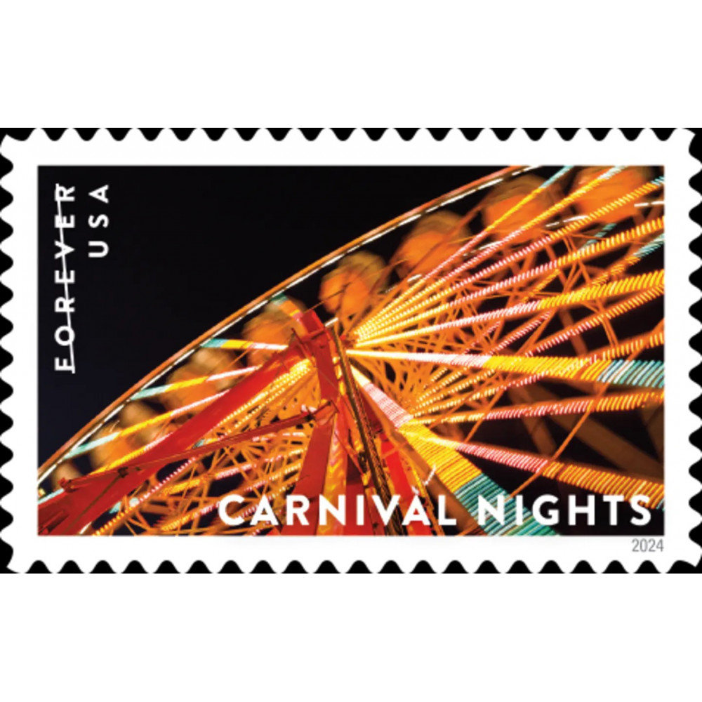 2024 us forever stamps-Carnival Nights