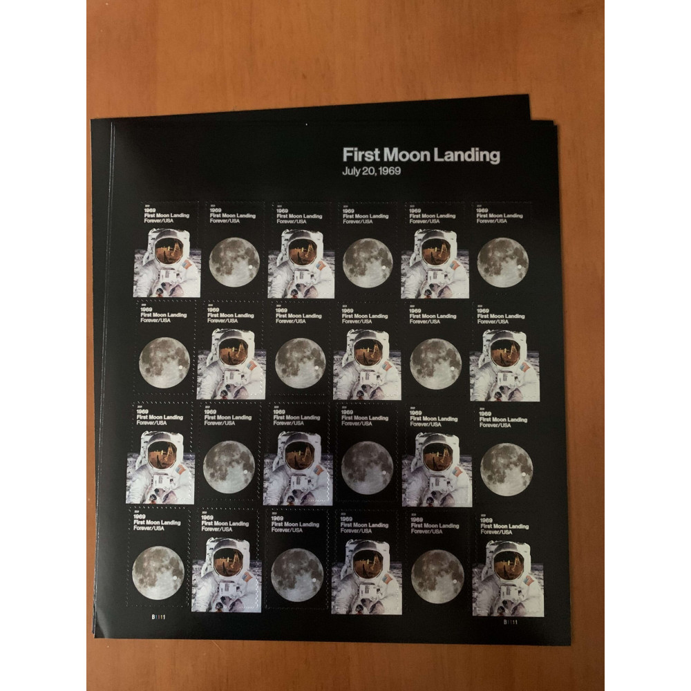 2019 1969 50th Anniversary of the Moon Landing Forever Stamps