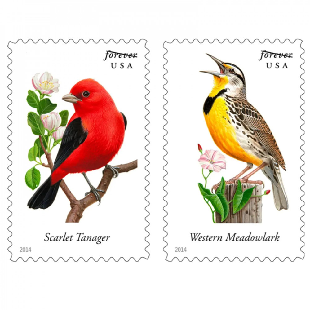 2014 Songbirds Forever Stamps